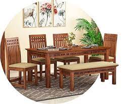 Buy Wooden Dining Table Sets In