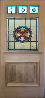 32 X 80 Stained Glass Front Door