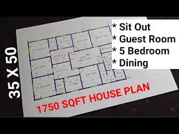 House Plan 35 X 50 Ghar Ka Naksha