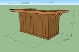 Outdoor Bar Plans Woodworking Plans