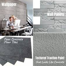 7 Faux Concrete Wall Diy Ideas You Can Do