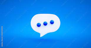 Blue Bubble Message Sch Dialog