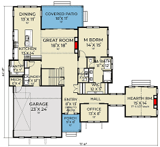 2 Story Modern Farmhouse With Office