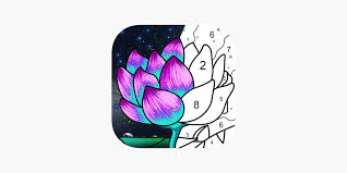 Paint By Number Coloring Game On The