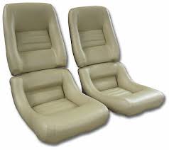 Corvette C3 Leather Seat Covers Doeskin