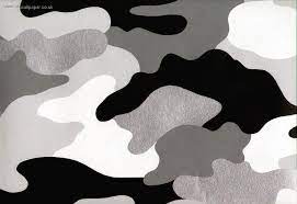 47 Black And White Camo Wallpaper