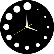 Wall Clock Quartz Sticker Decorations