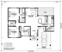 Three Bedroom Cool House Concept Home