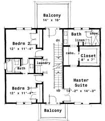 2 5 Bathrooms Colonial House Plans
