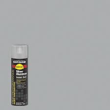 Rust Oleum 14 Oz Rust Preventative Gloss Silver Aluminum Spray Paint Case Of 6 In Gray V2115838sos