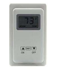 Wall Mounted Thermostat Fireplace Control