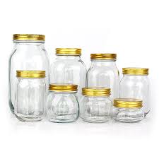 1500ml Food Storage Glass Mason Jars