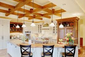 exposed wooden ceilings