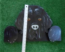 Newfoundland Dog Fence Ker Yard Art