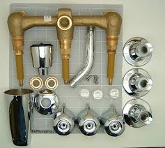 Three Handle Tub Shower Faucet Sets