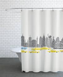 Panoramic New York Shower Curtain Juniqe