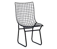 Buy Todd Wire Mesh Metal Chair Black