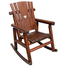 Acacia Wood Honey Outdoor Rocking Chair