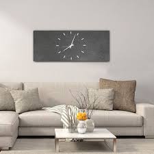 Wall Clock Design Rectangular Text