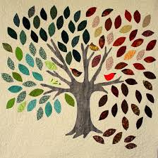 Family Tree Wall Hanging Tree Quilt