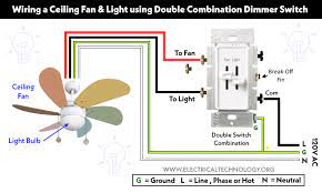 How To Wire A Ceiling Fan Fan Control