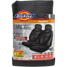 Dickies 40321 Deluxe Black 2 Piece Seat Cover