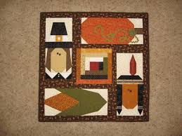 Thanksgiving Quilt Pattern Table