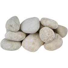 Large Egg Rock Caribbean Beach Pebbles
