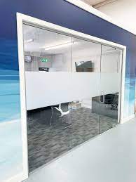 Toughened Glass Office Screen Room