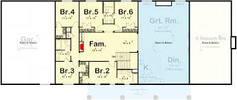 6 Bedroom Barndominium Style Home Plan