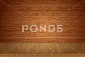 Wood Table Background Realistic Wooden
