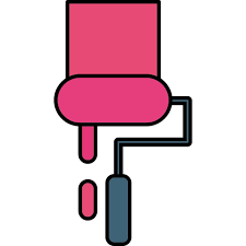Paint Roller Generic Outline Color Icon