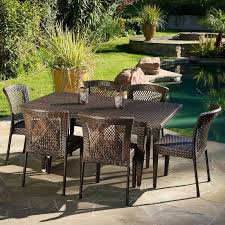 Outdoor Dining Set Wicker Dining Set