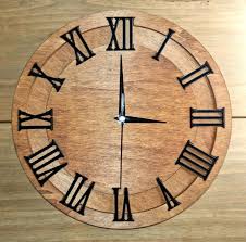 Buy Handmade Wall Clock Roman Numerals