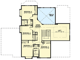 Eight Bedroom Craftsman House Plan