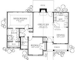 Ranch Style House Plan 2 Beds 2 Baths