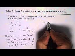 Rational Equations