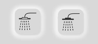 Premium Vector Rain Shower Icon