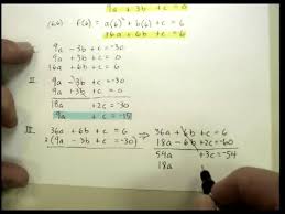 Quadratic Equations Deriving An