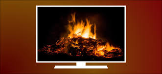 Tv Into A Virtual Fireplace
