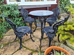 Heavy Cast Iron Garden Chairs