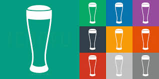Beer Glass Icon Mono Style Iconfu