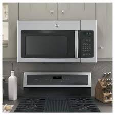 Ge Jvm3162rjss 1 6 Cu Ft Stainless Steel Over The Range Microwave