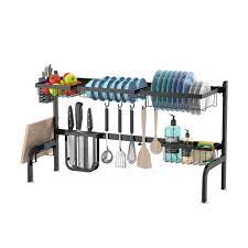 Over Sink Adjustable Dish Drying Rack