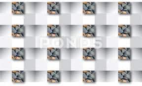Ceramic Stone Wall Pattern Abstract