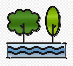 Nature Icon Forest Icon River Icon Png