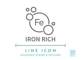 Iron Rich Line Icon Svg Minimalist