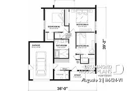 3 Bedroom 2 Bathroom House Plans Floor