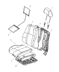 Front Seat Bucket 2016 Jeep Grand