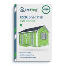 12x16 Shed Plans Shedplans Org